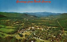 Greetings North Conway Aerial View New Hampshire Vintage Postcard Unposted picture