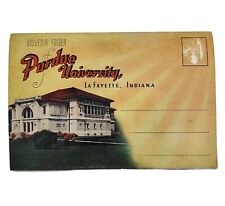 Vintage Purdue University Souvenir Folder Campus Buildings Pictures 1930s-40s picture