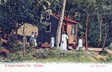 TRINIDAD - A Typical Country Hut Postcard - udb (pre 1908) picture