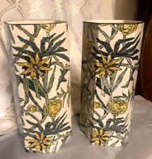 Tiffany & Co Mason’s Ironstone 'Yellow Flowers'  Vases - Pair REDUCED picture