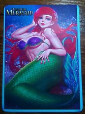 Ariel, The Little Mermaid, Custom Art Card, SFW/NSFW, Sexy, Waifu, Double Sided picture