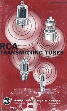 RCA TRANSMITTING TUBES TECHNICAL MANUAL TT-4 1956 PDF picture