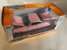 Jada Big Time Kustoms 1959 Cadillac Coupe De Ville, Pink, Lowrider, 1/24 96801 picture