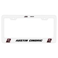 2 Austin Cindric Officially Licensed Metal License Plate Frame picture