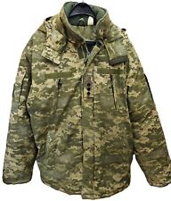 Ukranian Winter Jacket Hood Camouflage Pixel Ukrainian Armed Forces picture