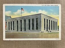 Postcard Salina KS Kansas US Post Office Vintage PC picture