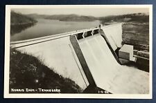 RPPC Postcard Norris Dam and Lake Tennessee c1940s picture