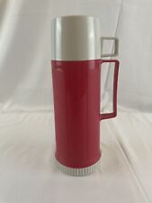 Vintage Thermos Retro Pink Vacuum Bottle picture
