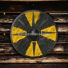 Wooden Authentic Wooden Jarl Borg Battleworn Valhalla Viking Shield/ Wall Decor picture