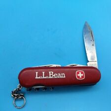 USED Wenger Sportsman L.L. Bean Swiss Army Knife RED picture