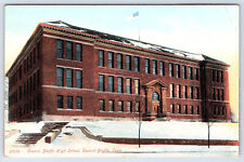 Council Bluffs Iowa High School vintage postcard A16 picture