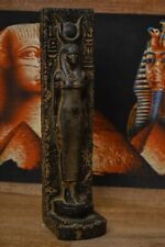 Rare Ancient Egyptian Goddess Hathor Black Sculpture - Exquisite Antiquity from picture