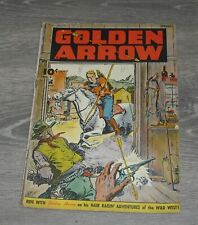 GOLDEN ARROW # 4 FAWCETT COMICS Spril 1946 GOLDEN AGE WESTERN ACTION picture