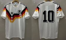 Germany rеtro jersey 1990 #10 MATTHAUS World Cup picture