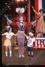 Sl84 Original Slide 1976 Ringling Bros Circus Clown performer 691a picture