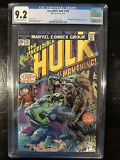 Incredible Hulk #197 CGC 9.2 (Marvel 1976)  Man-Thing, Glob & Collector appr picture