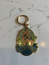 Vintage 1992 Euro Disney Collectible Enamel Castle Grand Opening Keychain  picture
