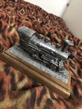 Train Engine 0 4 0 Old Timer fatboy Pewter Michael Ricker Railroad Steam Engine picture