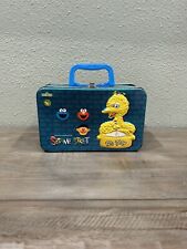 Extremely Rare/ Vintage Sesame Street Metal Lunch Box Used 2000 Millennium picture