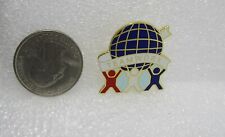 Teamwork - Holding Globe Pin picture