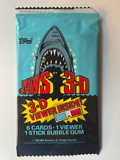 1983 topps jaws 3d Wax Pack picture