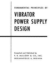 Great Book - Understanding the Fundamentals of Vibrator Power Supply Design picture