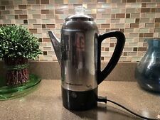 Hamilton Beach Stainless Steel 12 Cup Electric Percolator P20 Coffee Pot 40622R picture