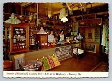 Interior Of Shanksville Country Store Kearney Missouri Vintage Unposted Postcard picture