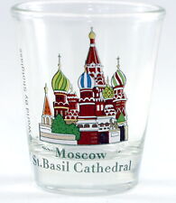 MOSCOW RUSSIA ST.BASIL CATHEDRAL SHOT GLASS picture