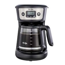 Mr. Coffee 2124440 12-Cup Programmable Coffeemaker, Strong Brew Selector, Silver picture