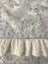 Vintage Jessica McClintock Lilacs Cottage Hamptons Chic Pillowcase Ruffles Lace picture