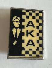 Late 1970s THE SPECIALS-AKA Clubman Metal Pin Badge, Vintage SKA 2 Tone New Wave picture