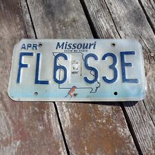 2017 Missouri License Plate - 
