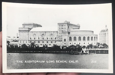 1930-1950 EKC RPPC Municipal Auditorium Long Beach California CA Photo Postcard picture