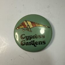 Vtg Cypress Garden hand glider pin button badge picture