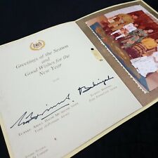 Rare Royal Sultan Malaysia Abdul Halim Signed Royalty Photo Document Autograph picture