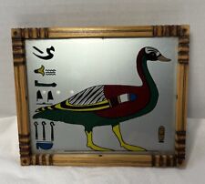 Vintage An Egyptian Bird Picture Framed picture