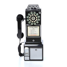 Old Phones Vintage Antique Telephones Pay Phone Novelty 1950s Rotary Black Home picture