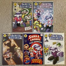 Saiko & Lavender #1-5 Complete Series Set 2000 Anti-Ballistic Pixelations Comics picture