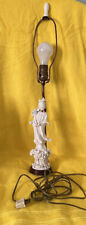 Blanc De Chine Quan Guan Yin Kwan Yin Guanyin Goddess Statue Table Lamp Works picture