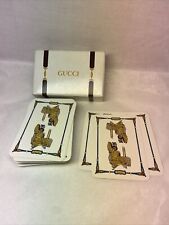 Very Neat Advertising Gucci Playing Cards Gift Horse Saddle Lover Farm Handbag picture