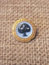 1897 National Congress of Parents and Teachers Lapel Pin Gold Filled 1/20 10K picture