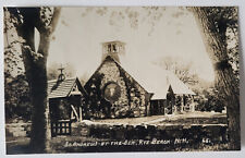 RARE C 1910 RPPC ST ANDREWS BY THE SEA CHURCH RYE BEACH NH NM picture