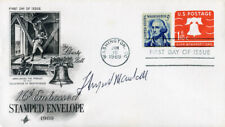 THURGOOD MARSHALL - FIRST DAY COVER SIGNED picture