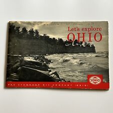 Vintage The Standard Oil Company 1953 Explore Ohio Booklet by Sohio Travel Info picture