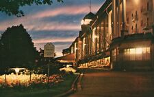 Postcard MI Mackinac Island Michigan Grand Hotel Sundown Chrome Vintage PC H3106 picture