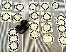 Vintage Sawyer's View-Master With 29 Reels Of Vintage Travel, Cartoons Etc. picture