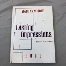 Madras Middle School Coweta County GA 2001-2002 Yearbook Lasting Impressions picture