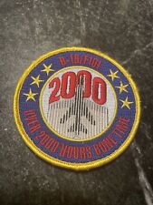 USAF B-1B F-101 2000 Hours Bone Time Flying Velkro Patch 4” Rare Fighter Jet picture