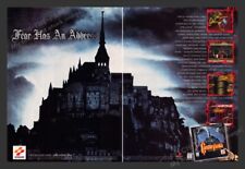 Castlevania: Symphony of the Night 1990s Video Game Print Advertisement 1997 picture